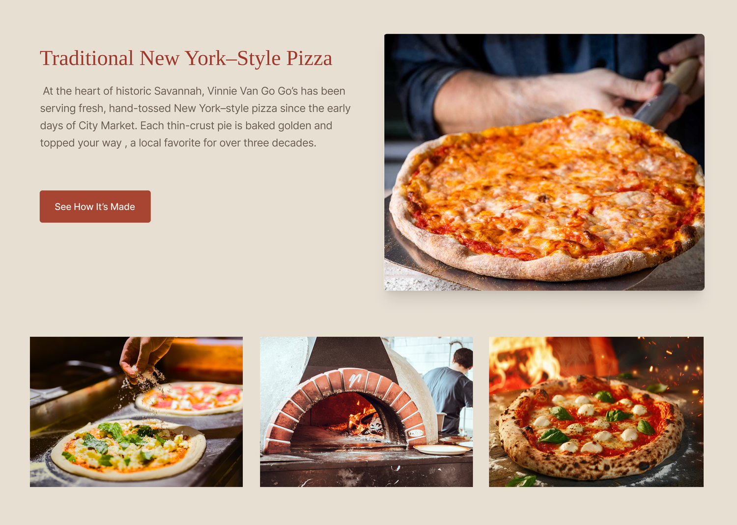 Redesigned Vinnie VanGoGo's website